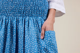 Wren Skirt Blue Floral