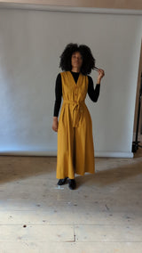 Juniper Jumpsuit Mustard