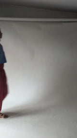 Finch Skirt Pink Stripe