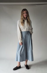 Clem Culottes Denim Stripe