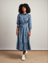 Cora Dress Blue Floral (Petite)