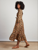 Cora Dress Brown (Small)