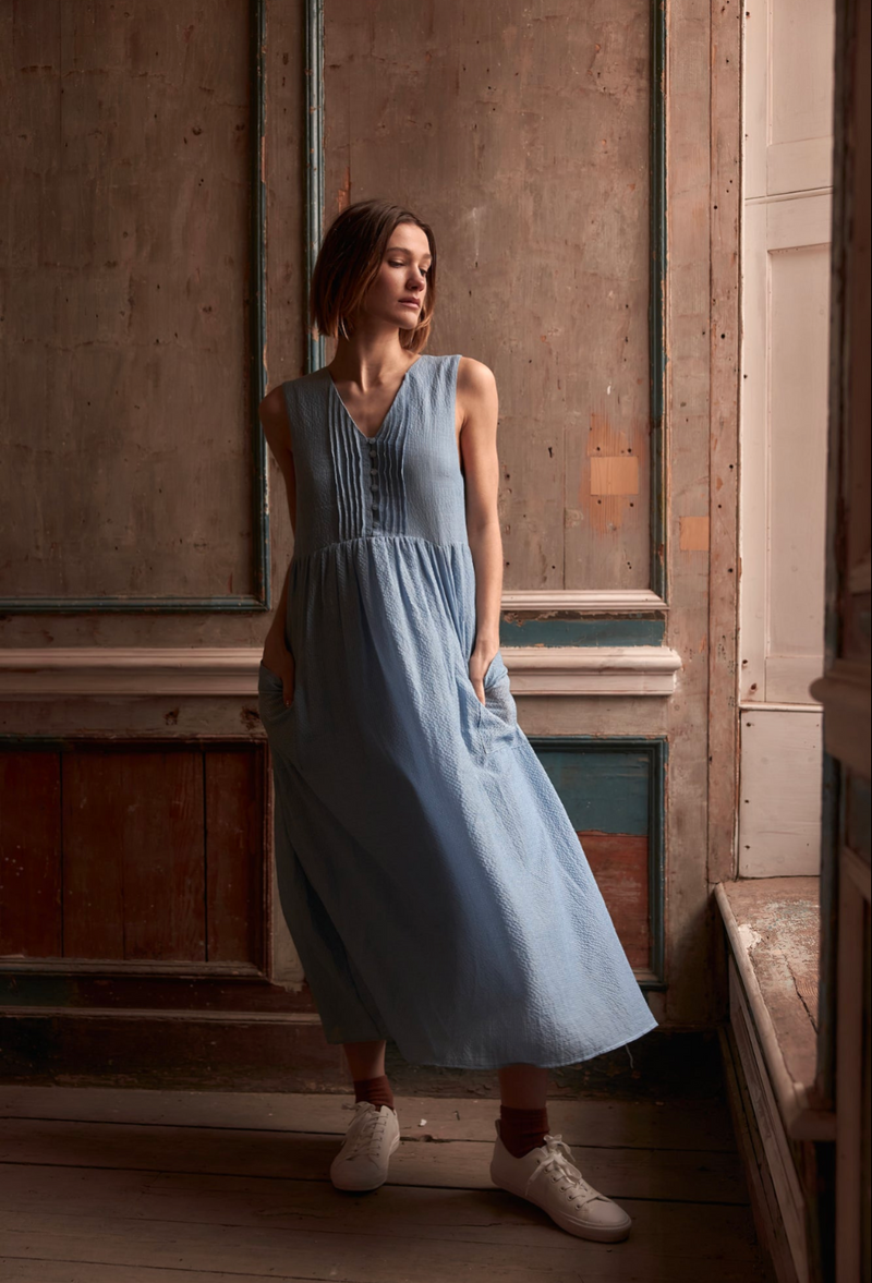 Patti Dress Blue (Medium)