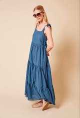 Clem Dress Blue (Small and Large)
