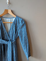 Eva Dress Blue Floral (second) (Small)