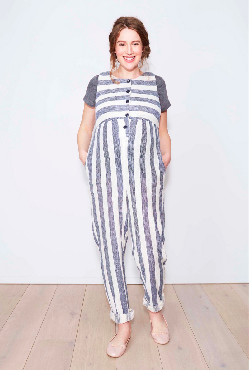 Martha Jumpsuit Stripe (Small)