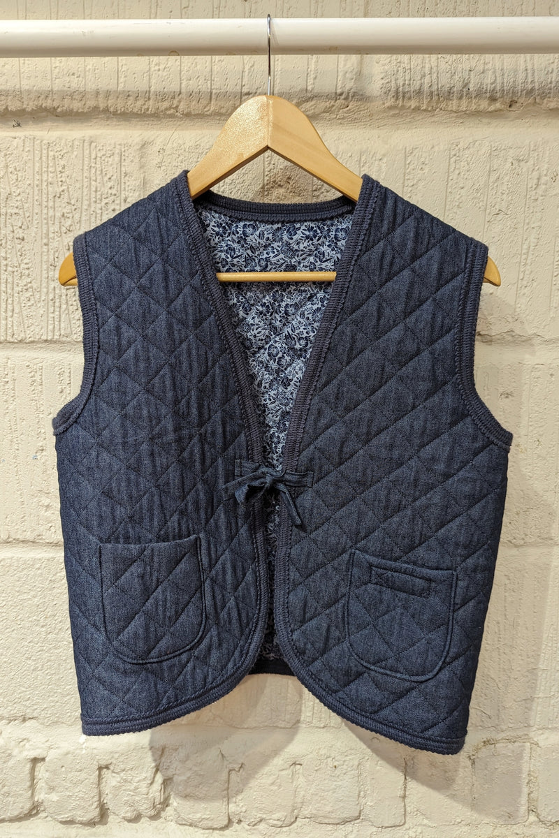 Reversible Quilted Eva Waistcoat (XS/S)