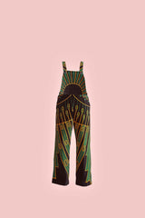 Alice Palazzo in Gold and Green Velvet (SOLD OUT)