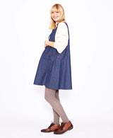 Denim Overall Dress (Medium)