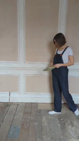 Alice Palazzo in Navy Chambray