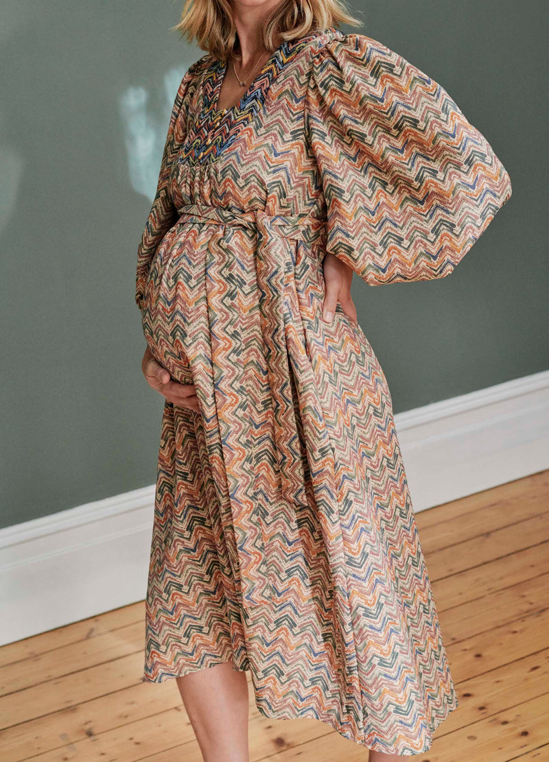 Anna Dress in Zig Zag (small)