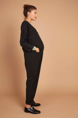 Betty Boilersuit in Black Tencel Twill