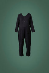 Dash Jumpsuit in Black (Large)