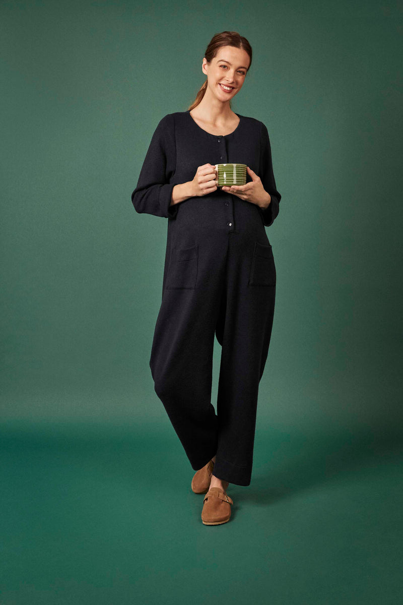 Dash Jumpsuit in Black (Large)