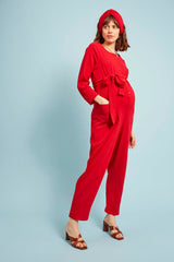 Dash Red Jumpsuit