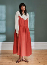 Edith Rust Pinafore (Petite and Large)