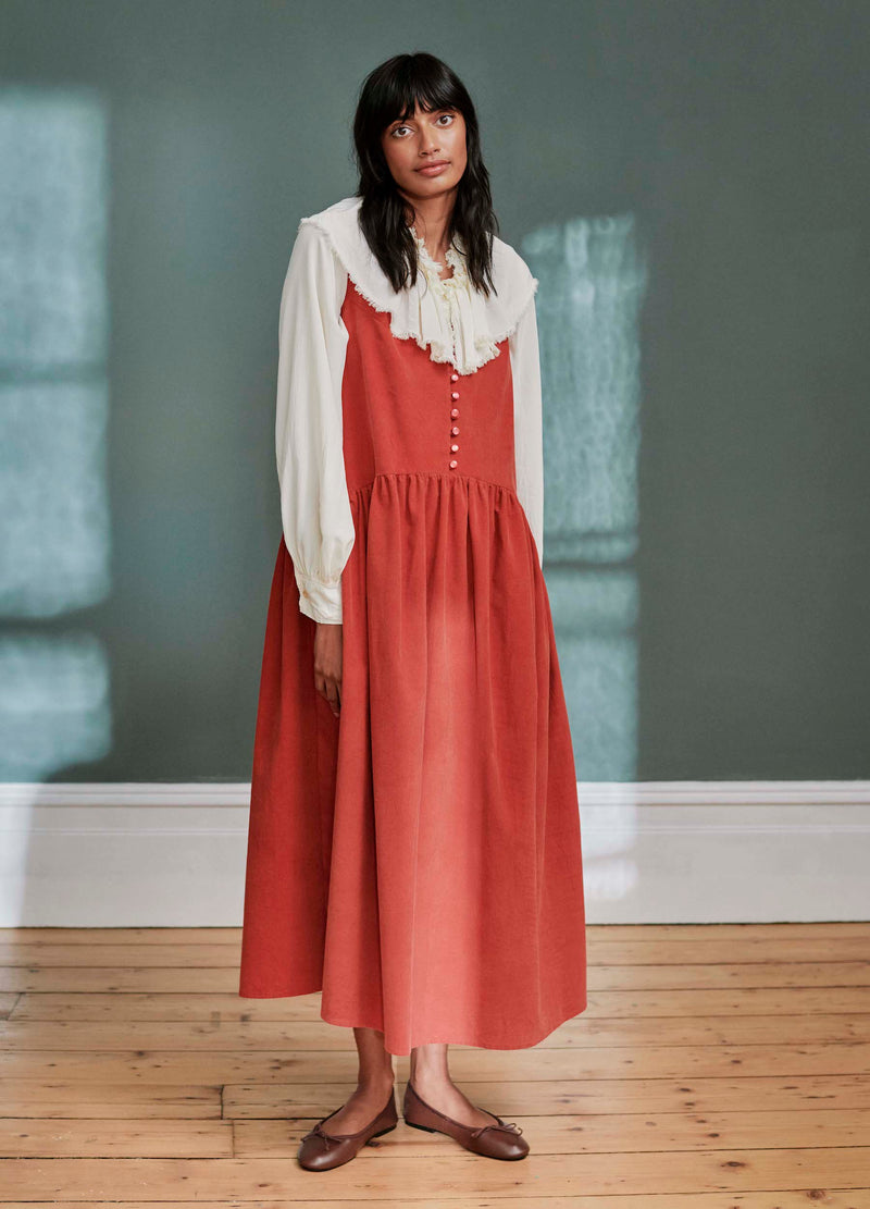 Edith Rust Pinafore (Petite and Large)