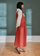 Edith Rust Pinafore (Petite and Large)