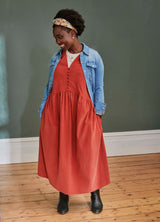 Edith Rust Pinafore (Petite and Large)