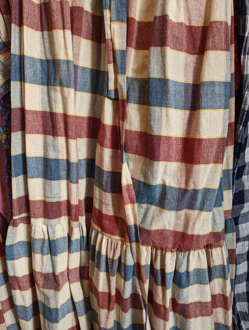 Phoebe Dress in Jumbo Check (Petite)