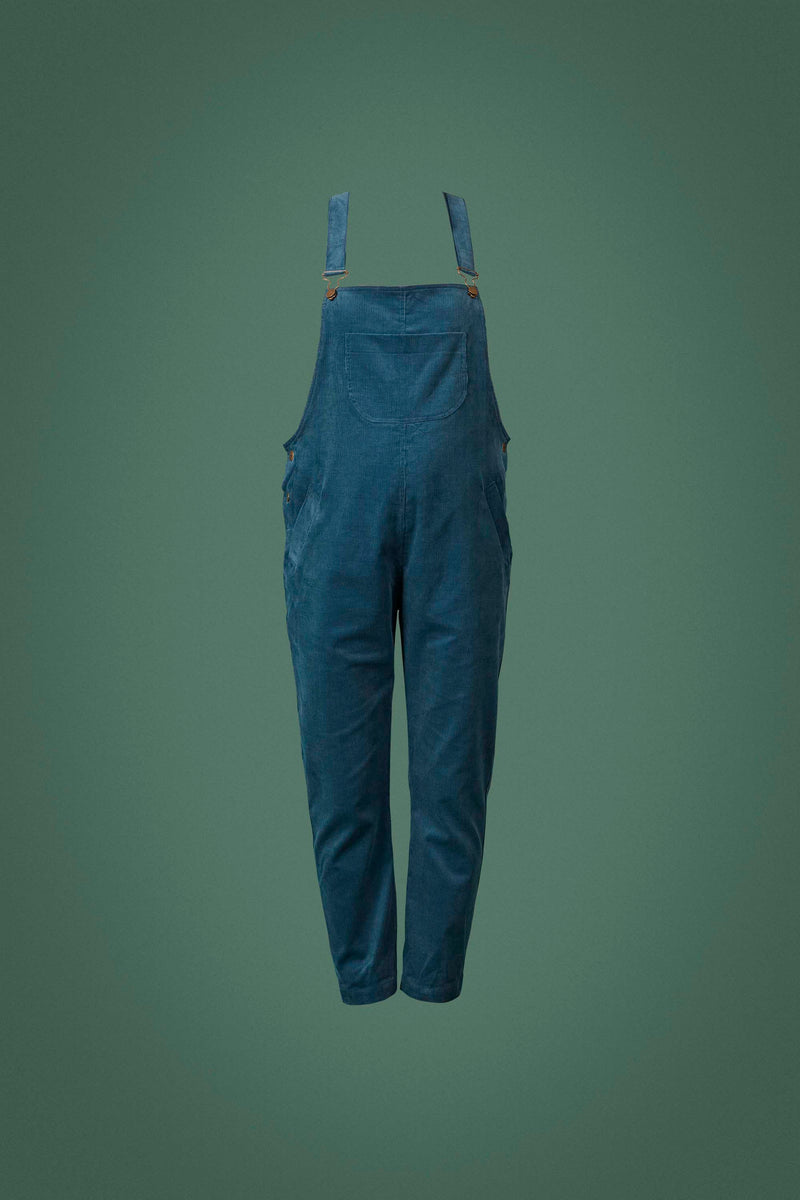 Doris Blue needlecord dungarees (second)