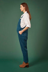 Doris Blue needlecord dungarees (second)