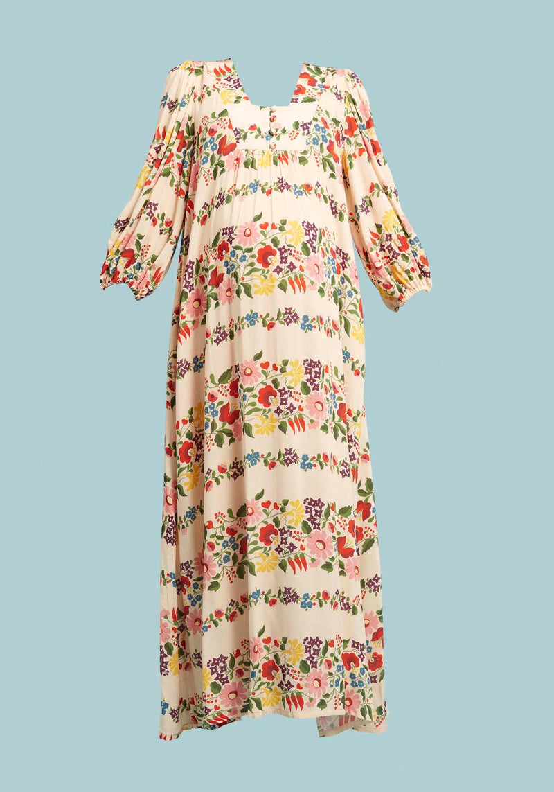 Polly dress in Floral Cream (SOLD OUT)
