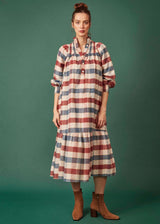 Phoebe Dress in Jumbo Check (Petite)