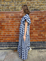 Check maxi dress (Small Only)