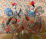 Vintage fabric Peg Fairy